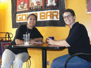 Gold Bar Espresso, Ann Videan, Molly idle