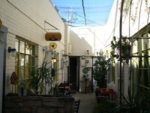 ...walk down the courtyard alley...©2013 ANVidean