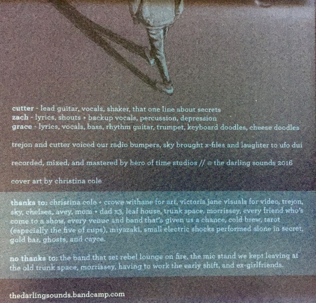 Liner notes may also give you a giggle.